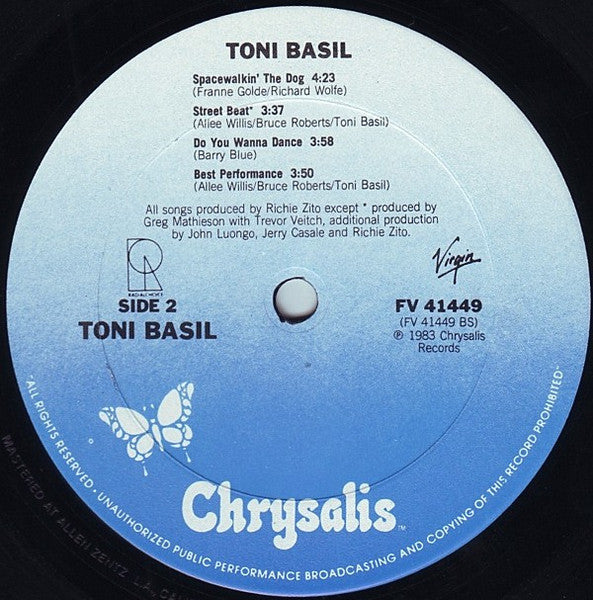 Toni Basil - Toni Basil (Vinyl, LP, Album)