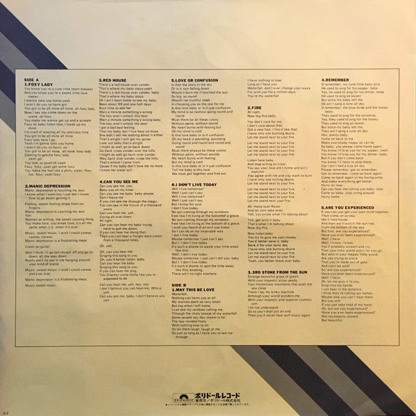 The Jimi Hendrix Experience - Are You Experienced (Vinyl, LP, Album...
