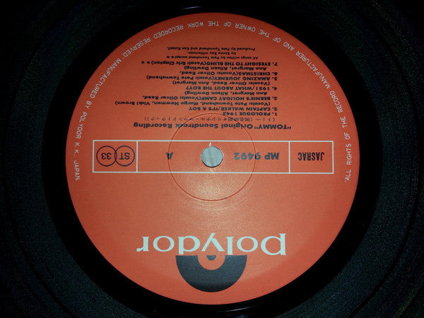 Various - Tommy (Original Soundtrack Recording) (Vinyl, LP, Album)