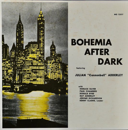 Cannonball Adderley - Bohemia After Dark (Vinyl, LP, Album, Reissue, Mono) Very Good Plus (VG+) / Very Good (VG)