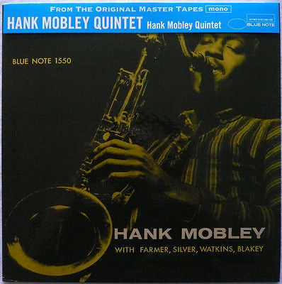 Hank Mobley - Quintet (Vinyl, LP, Album, Limited Edition, Reissue, Mono) Very Good Plus (VG+) / Near Mint (NM or M-)