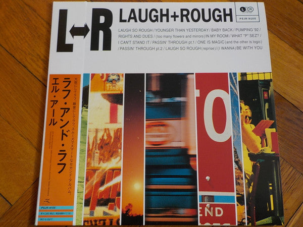 L↔R - Laugh + Rough (Vinyl, LP, Album) Near Mint (NM or M-) / Very Good Plus (VG+)