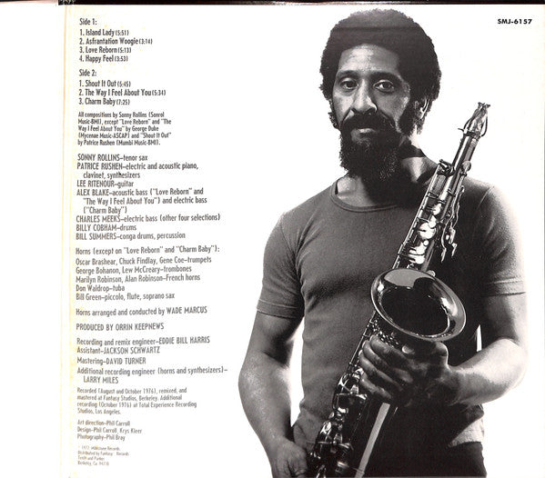 Sonny Rollins - The Way I Feel (Vinyl, LP, Album)