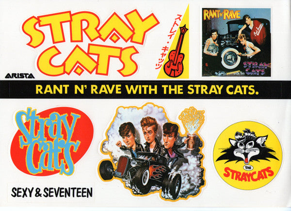 Stray Cats - Rant N' Rave (Vinyl, LP, Album, Promo) Near Mint (NM or M-) / Very Good Plus (VG+)