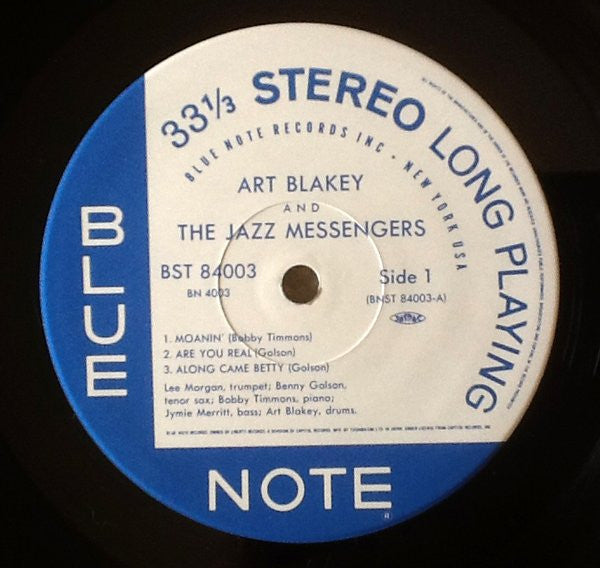 Art Blakey & The Jazz Messengers - Moanin' (Vinyl, LP, Album, Limit...