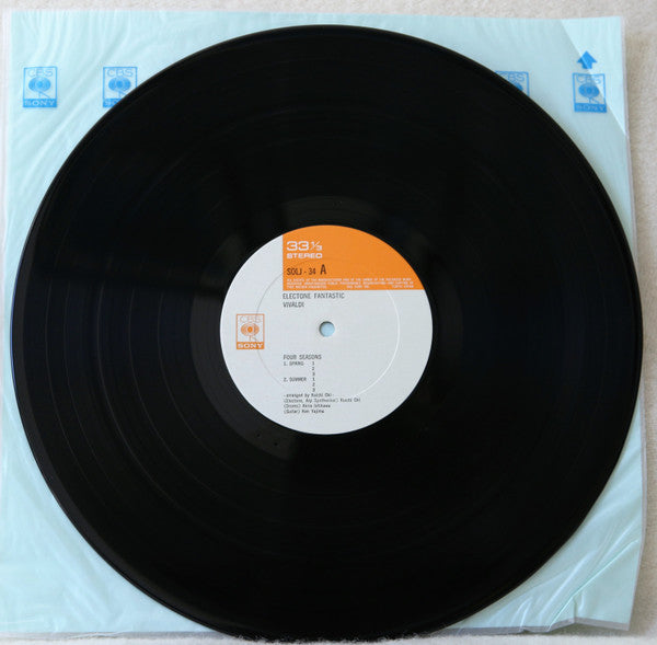 Koichi Oki - Electone Fantastic - Vivaldi : Four Seasons (Vinyl, LP, Album) Very Good Plus (VG+) / Very Good (VG)