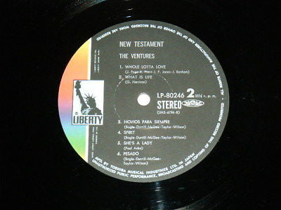 The Ventures - New Testament (Vinyl, LP, Album, Stereo) Very Good Plus (VG+) / Very Good (VG)