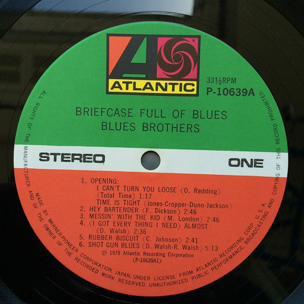 The Blues Brothers - Briefcase Full Of Blues (Vinyl, LP, Album)