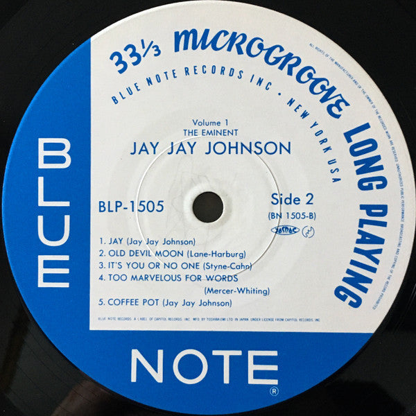 J.J. Johnson - The Eminent Jay Jay Johnson Volume 1 (Vinyl, LP, Compilation, Reissue, Remastered, Mono) Very Good (VG) / Very Good (VG)