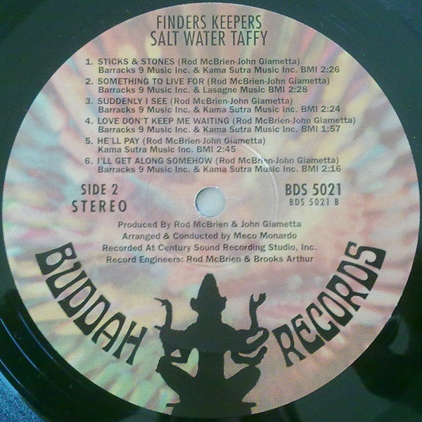 Salt Water Taffy - Finders Keepers (Vinyl, LP, Album, Repress) Very Good (VG) / Very Good (VG)