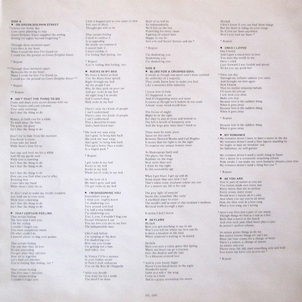 Karin Krog - As You Are. The Malmö Sessions (Vinyl, LP, Album, Reissue, Stereo) Very Good Plus (VG+) / Very Good Plus (VG+)