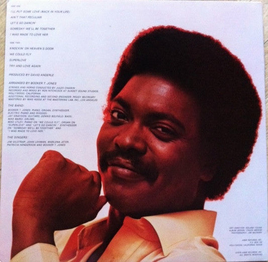 Booker T. Jones - Try And Love Again (Vinyl, LP, Album) Very Good Plus (VG+) / Very Good (VG)