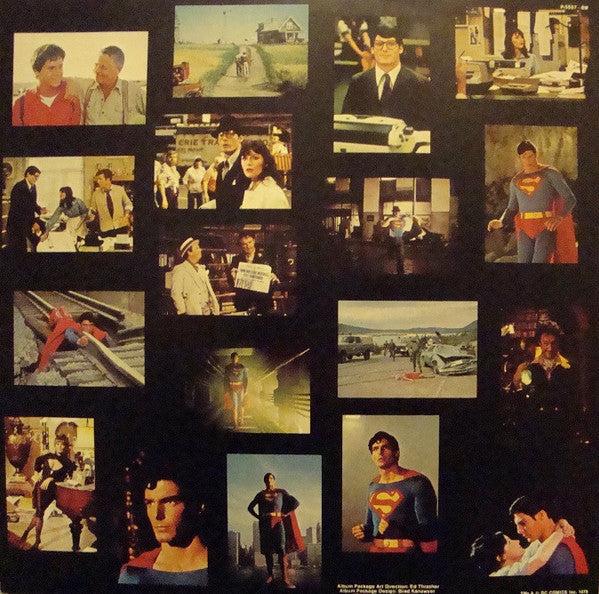 John Williams (4) - Superman: The Movie (Original Sound Track) (2xVinyl, LP, Album, Stereo) Very Good Plus (VG+) / Good (G)