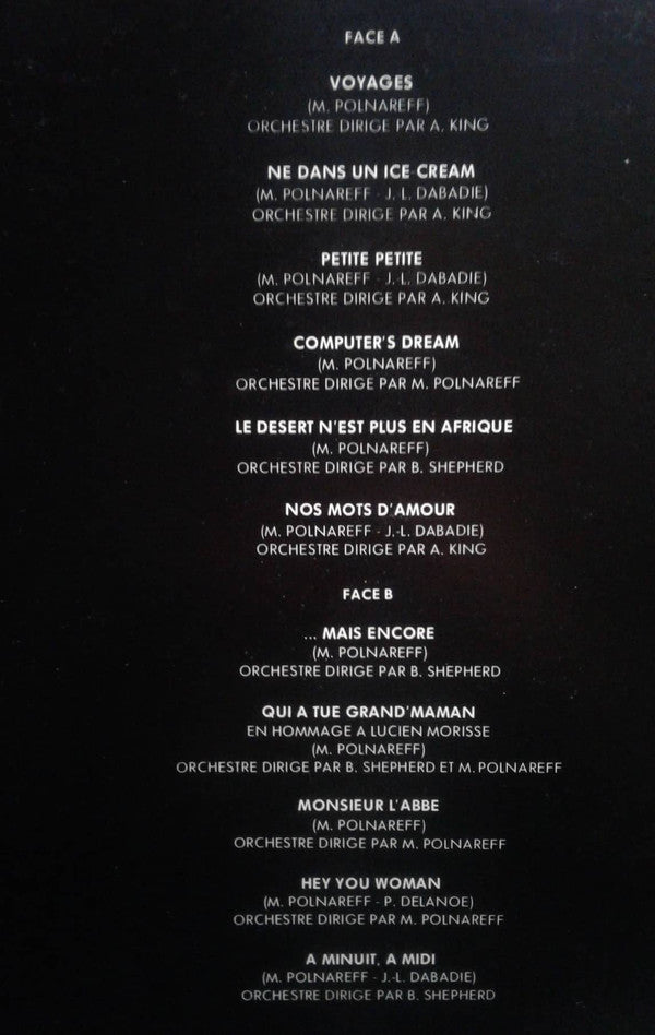 Michel Polnareff - Polnareff's (Vinyl, LP, Album, Quadraphonic) Very Good Plus (VG+) / Very Good Plus (VG+)