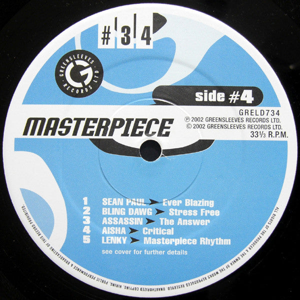 Various - Masterpiece (2xVinyl, LP, Compilation) Good Plus (G+) / Very Good (VG)
