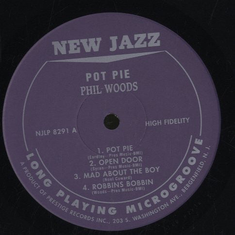 Phil Woods - Pot Pie (Vinyl, LP, Compilation, Reissue, Mono) Near Mint (NM or M-) / Near Mint (NM or M-)