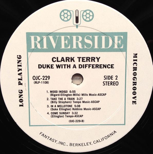 Clark Terry - Duke With A Difference (Vinyl, LP, Album, Reissue) Very Good Plus (VG+) / Very Good (VG)