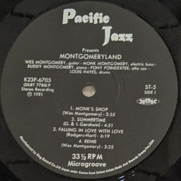 Monk Montgomery - Montgomeryland (Vinyl, LP, Album, Reissue)