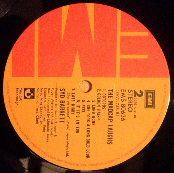 Syd Barrett - The Madcap Laughs (Vinyl, LP, Album, Reissue)