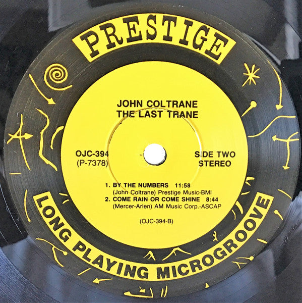 John Coltrane - The Last Trane (Vinyl, LP, Album, Reissue, Remastered, Mono) Very Good Plus (VG+) / Very Good Plus (VG+)