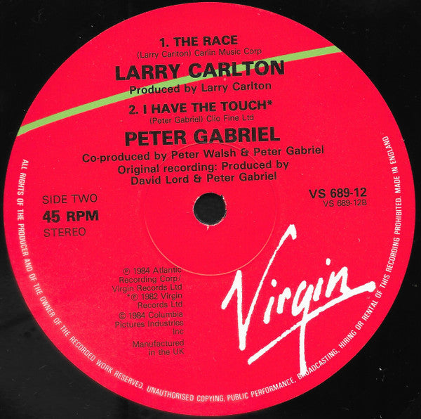 Peter Gabriel - Walk Through The Fire (Vinyl, 12", 45 RPM, Maxi-Single, Stereo) Good Plus (G+) / Good Plus (G+)