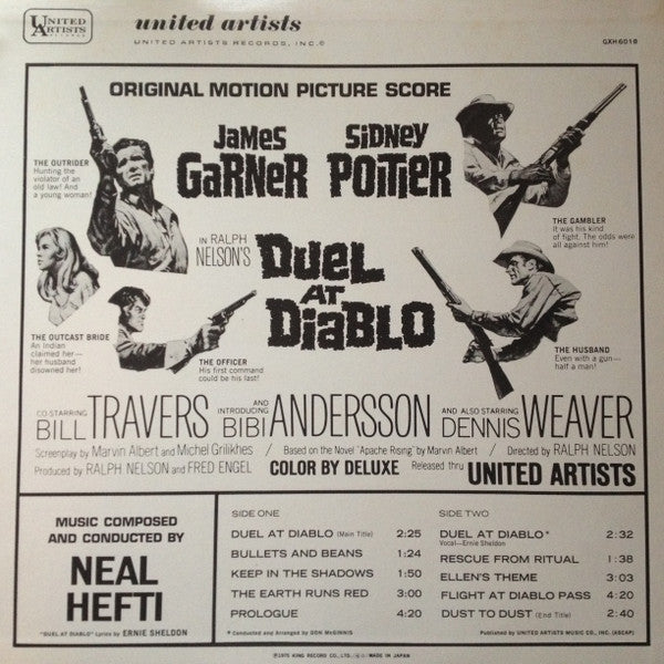 Neal Hefti - Duel At Diablo (Vinyl, LP, Album, Stereo) Very Good (VG) / Very Good (VG)
