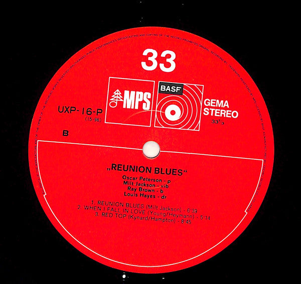 Oscar Peterson - Reunion Blues (Vinyl, LP, Album) Very Good (VG) / Very Good (VG)