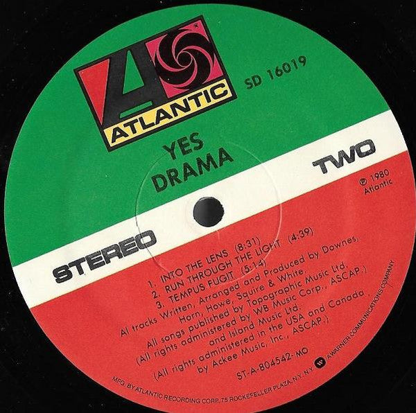 Yes - Drama (Vinyl, LP, Album)