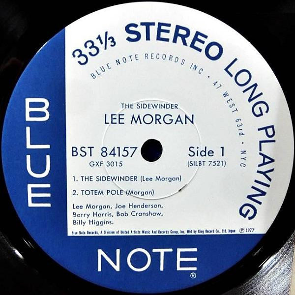 Lee Morgan - The Sidewinder (Vinyl, LP, Album, Limited Edition, Reissue, Stereo) Very Good Plus (VG+) / Very Good Plus (VG+)