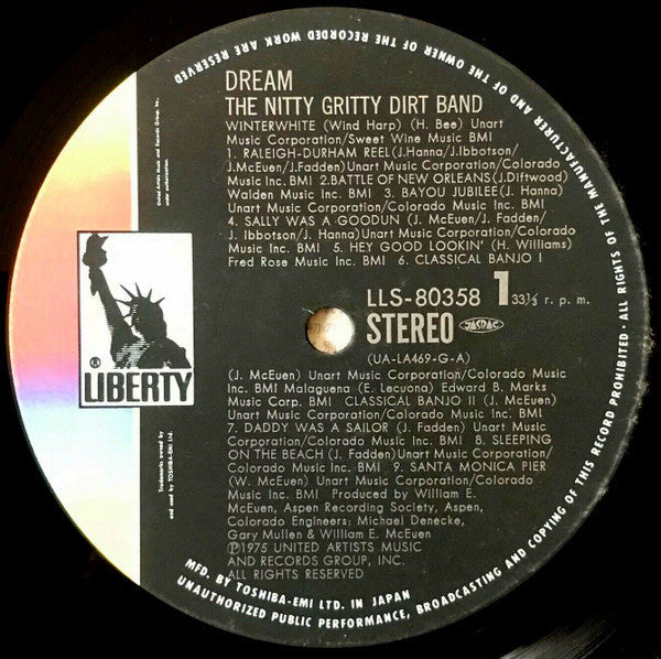 Nitty Gritty Dirt Band - Dream (Vinyl, LP, Album)