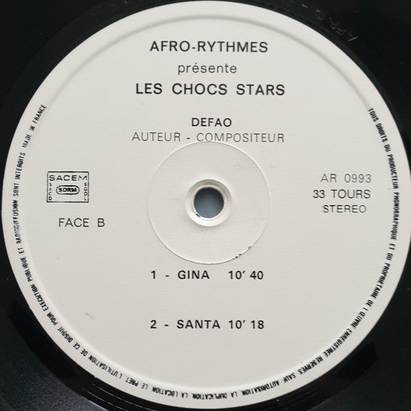 Choc Stars - Santa (Vinyl, LP) Very Good Plus (VG+) / Very Good Plus (VG+)