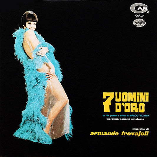 Armando Trovaioli - 7 Uomini D'Oro (Vinyl, Album, LP, Reissue) Good Plus (G+) / Good Plus (G+)