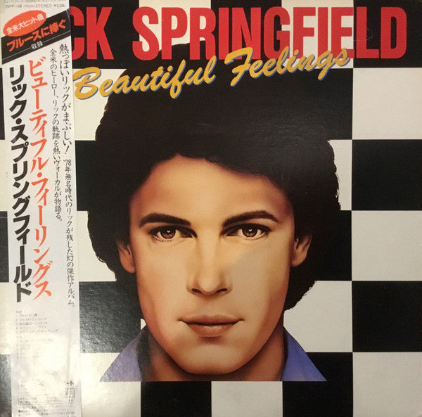 Rick Springfield - Beautiful Feelings (Vinyl, LP, Album) Very Good Plus (VG+) / Very Good Plus (VG+)