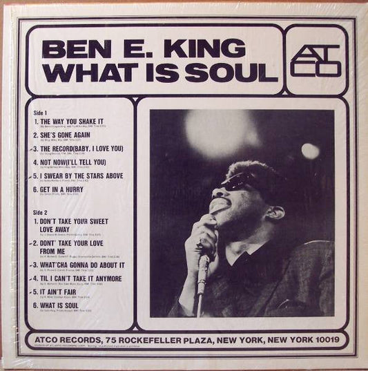 Ben E. King - What Is Soul (Vinyl, LP, Compilation, Mono) Very Good Plus (VG+) / Very Good Plus (VG+)