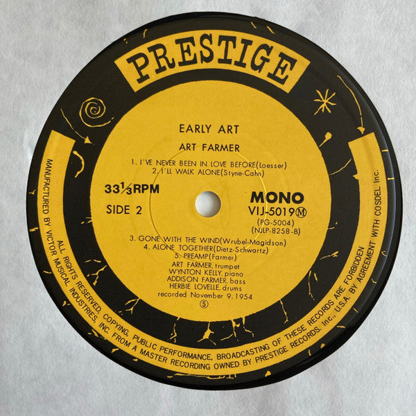 Art Farmer - Early Art (Vinyl, LP, Compilation, Reissue, Remastered...