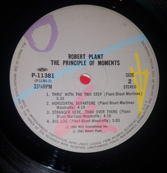 Robert Plant - The Principle Of Moments (Vinyl, LP, Album)