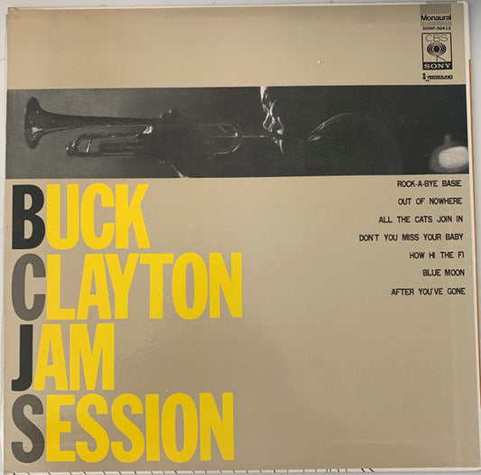 Buck Clayton - All The Cats Join In (A Buck Clayton Jam Session) (Vinyl, LP, Album, Mono) Very Good Plus (VG+) / Very Good (VG)