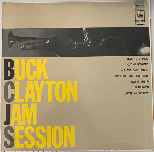 Buck Clayton - All The Cats Join In (A Buck Clayton Jam Session) (Vinyl, LP, Album, Mono) Very Good Plus (VG+) / Very Good Plus (VG+)