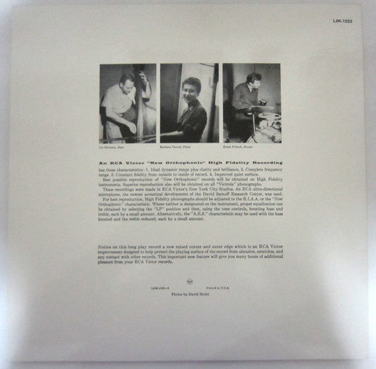 Barbara Carroll - Lullabies In Rhythm (Vinyl, LP, Reissue, Mono) Very Good Plus (VG+) / Very Good Plus (VG+)