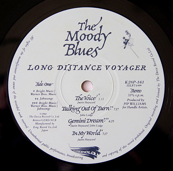 The Moody Blues - Long Distance Voyager (Vinyl, LP, Album)
