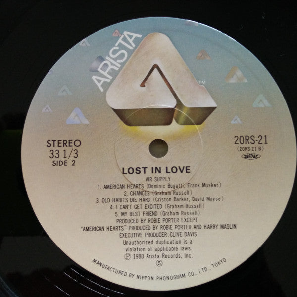 Air Supply - Lost In Love / The One That You Love (Vinyl, Vinyl, Bo...