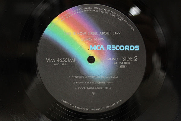 Quincy Jones - This Is How I Feel About Jazz (Vinyl, LP, Album, Mono) Very Good Plus (VG+) / Very Good Plus (VG+)