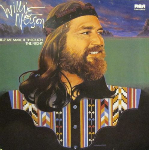 Willie Nelson - Help Me Make It Through The Night (Vinyl, LP, Compilation, Stereo) Very Good Plus (VG+) / Very Good Plus (VG+)