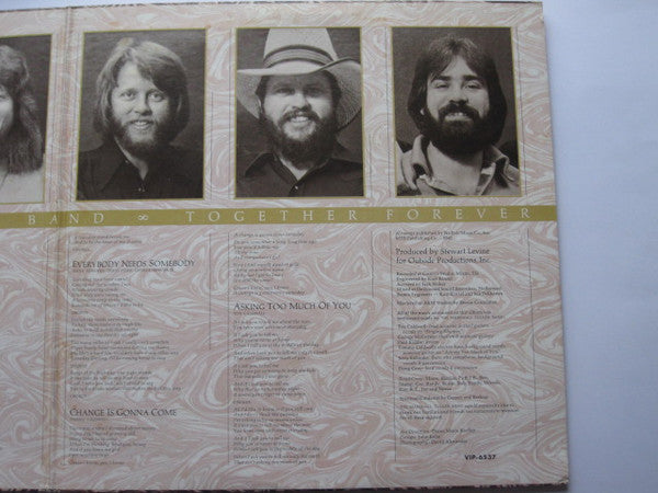The Marshall Tucker Band - Together Forever (Vinyl, LP, Album, Promo)