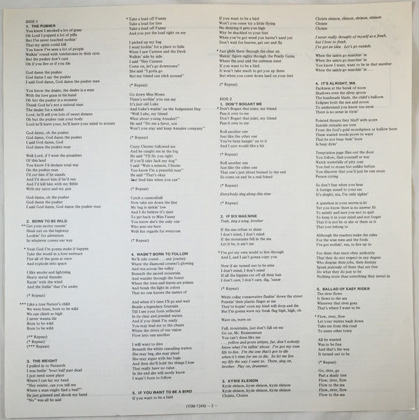 Various - Easy Rider (Music From The Soundtrack) (Vinyl, LP, Compil...
