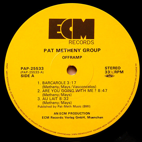 Pat Metheny Group - Offramp (Vinyl, LP, Album)