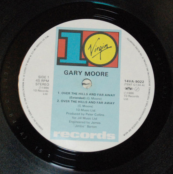 Gary Moore - Over The Hills And Far Away (Vinyl, 12", 45 RPM, Maxi-...