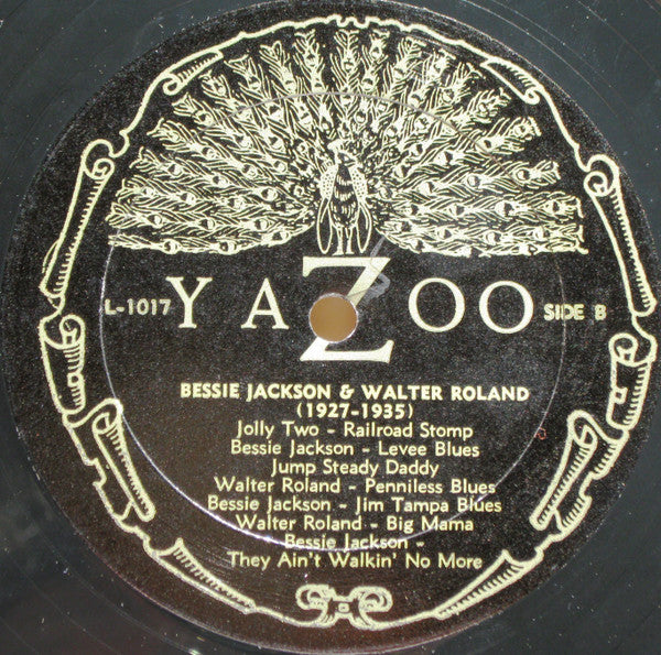 Bessie Jackson - 1927-1935 (Vinyl, LP, Compilation) Very Good Plus (VG+) / Good Plus (G+)