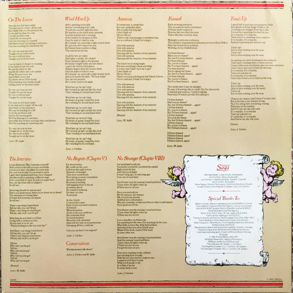 Saga (3) - Worlds Apart (Vinyl, LP, Album, Reissue, Stereo) Very Good (VG) / Very Good (VG)