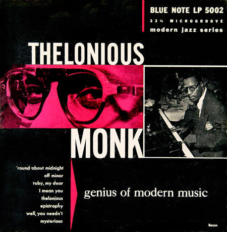 Thelonious Monk - Genius Of Modern Music (Vinyl, LP, 10", Compilation, Limited Edition, Reissue, Mono) Near Mint (NM or M-) / Very Good Plus (VG+)